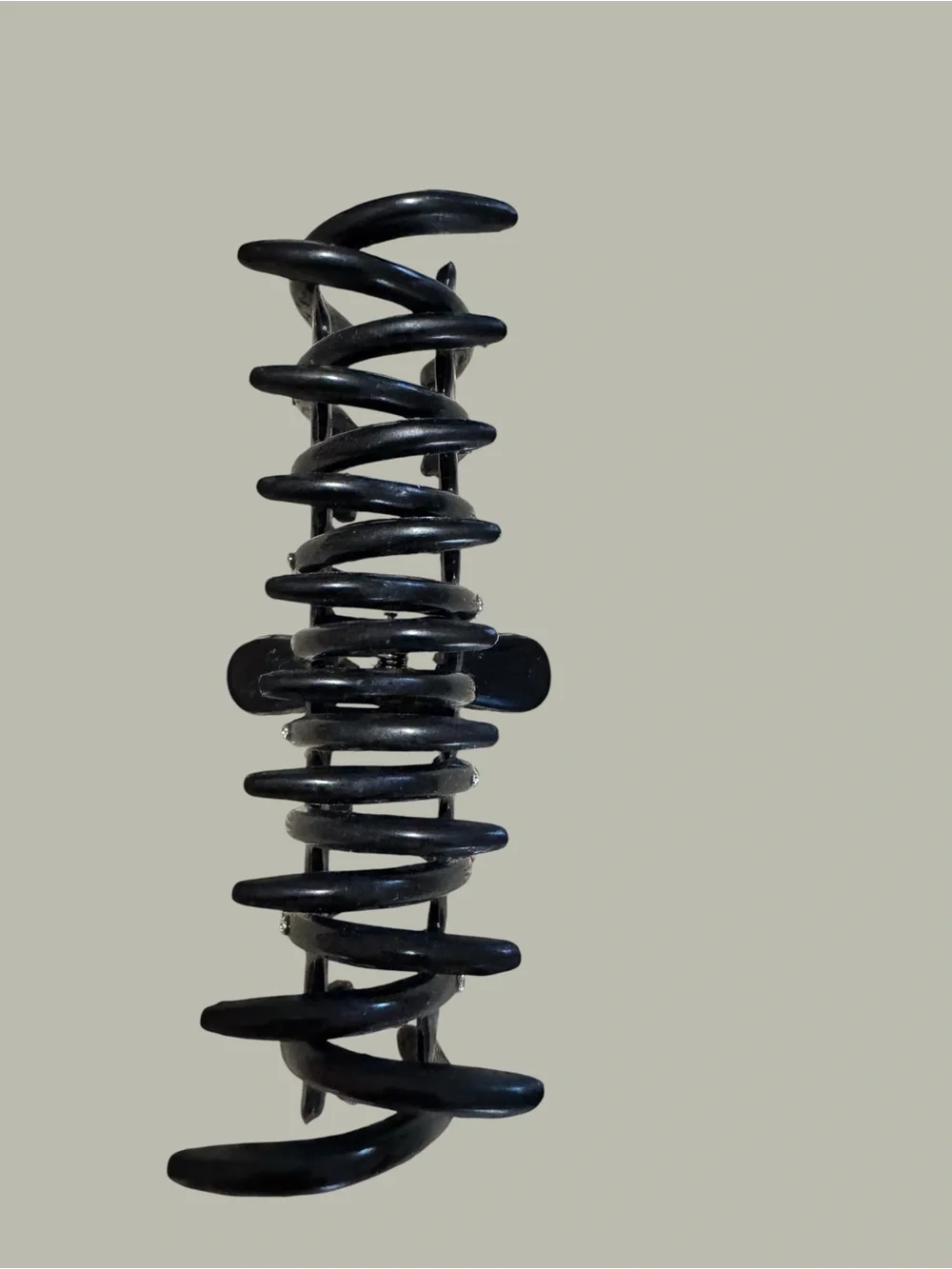 Oversized Jumbo Black Hair Clip for Thick Long Hair Minimalist Everyday Styling